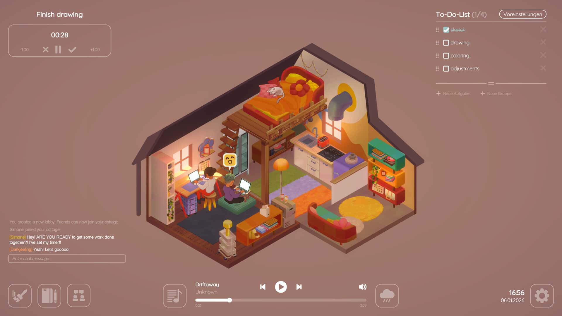 虚拟小屋2 Virtual Cottage 2 中文版插画